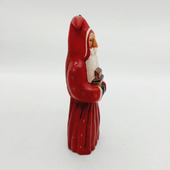 Randy Tate Santa Folk Art Set Of 2 READ - Picture 13 of 16